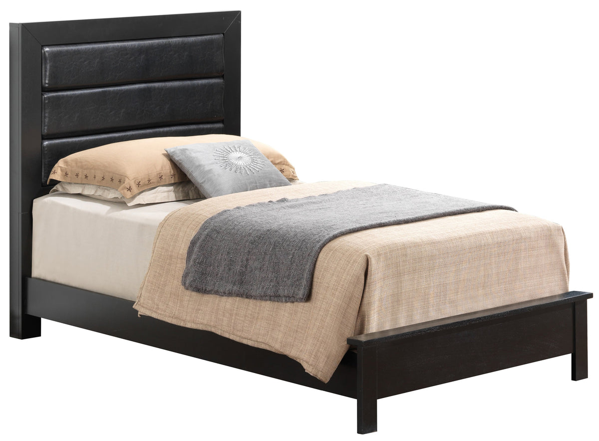Stylish Transitional Twin Bed