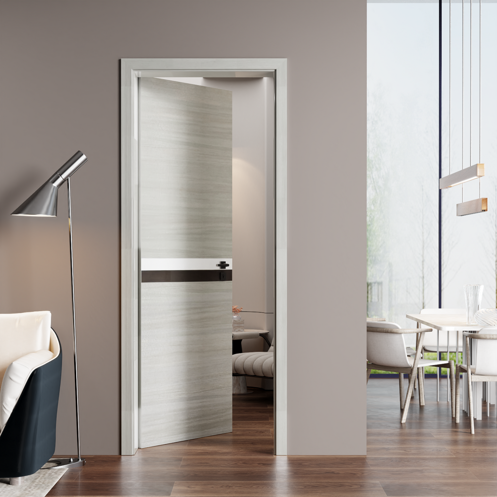 CRAZY ELF Melamine Integrated Door Slab 28" x 80"