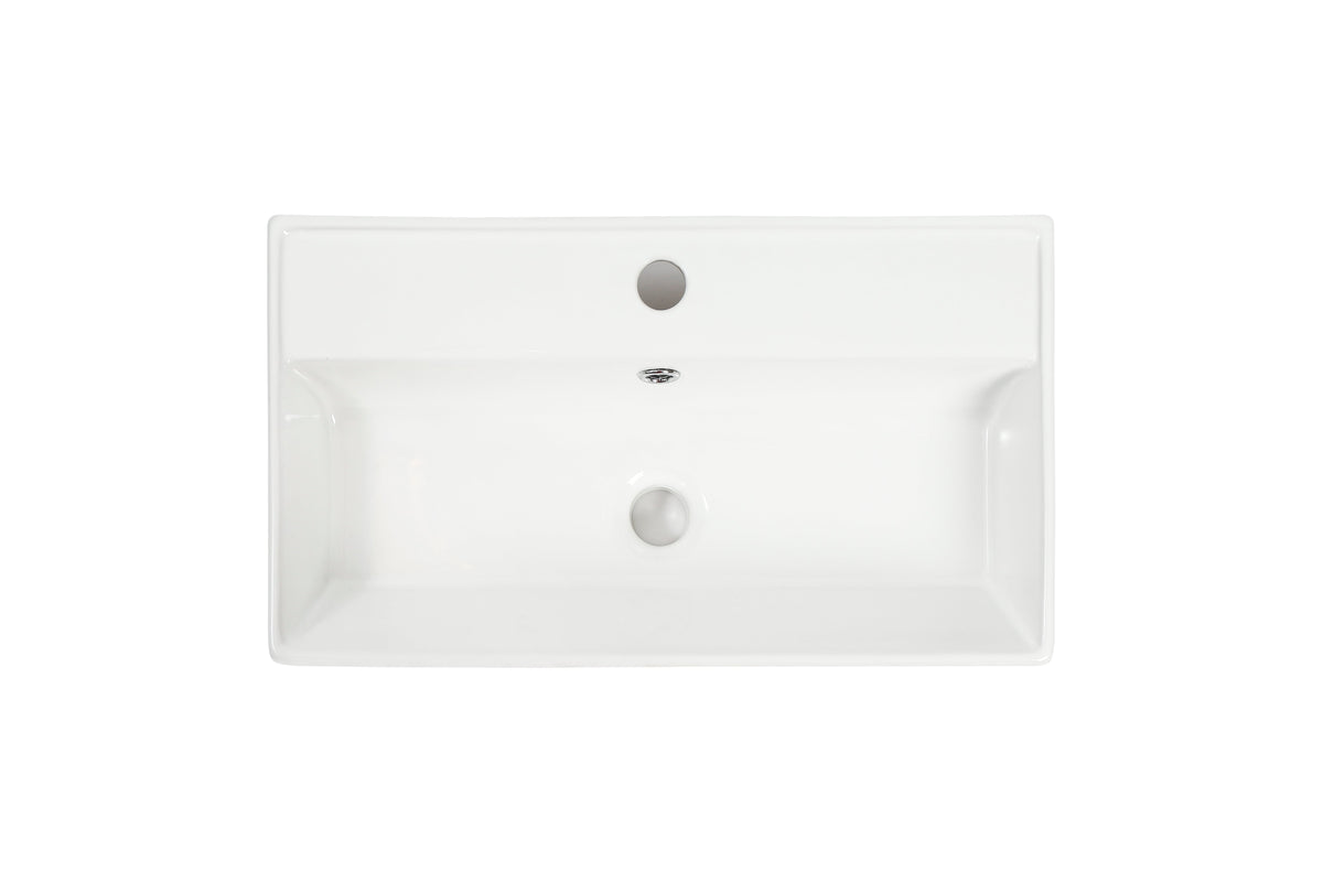 21.6" Glossy Vessel Sink