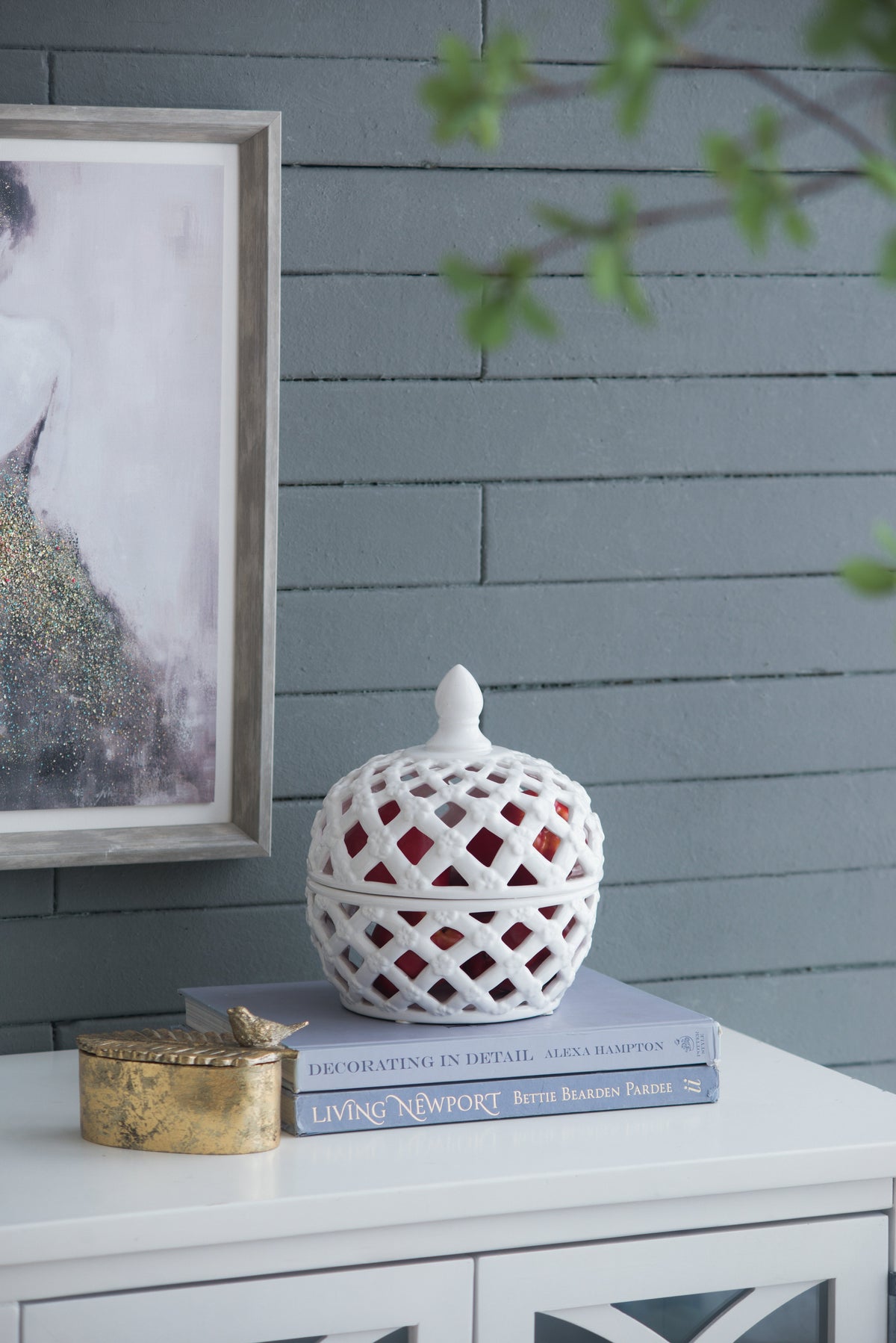 Adorable Ceramic Lidded Jar