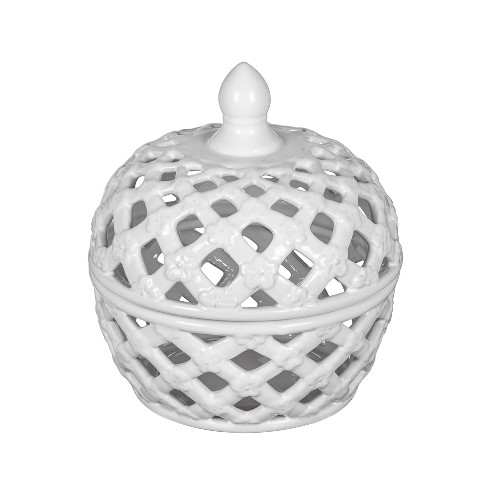 Adorable Ceramic Lidded Jar