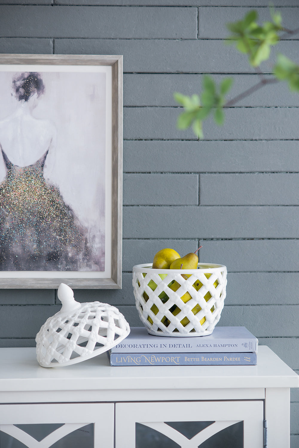 Ballas Bird Lidded Jar