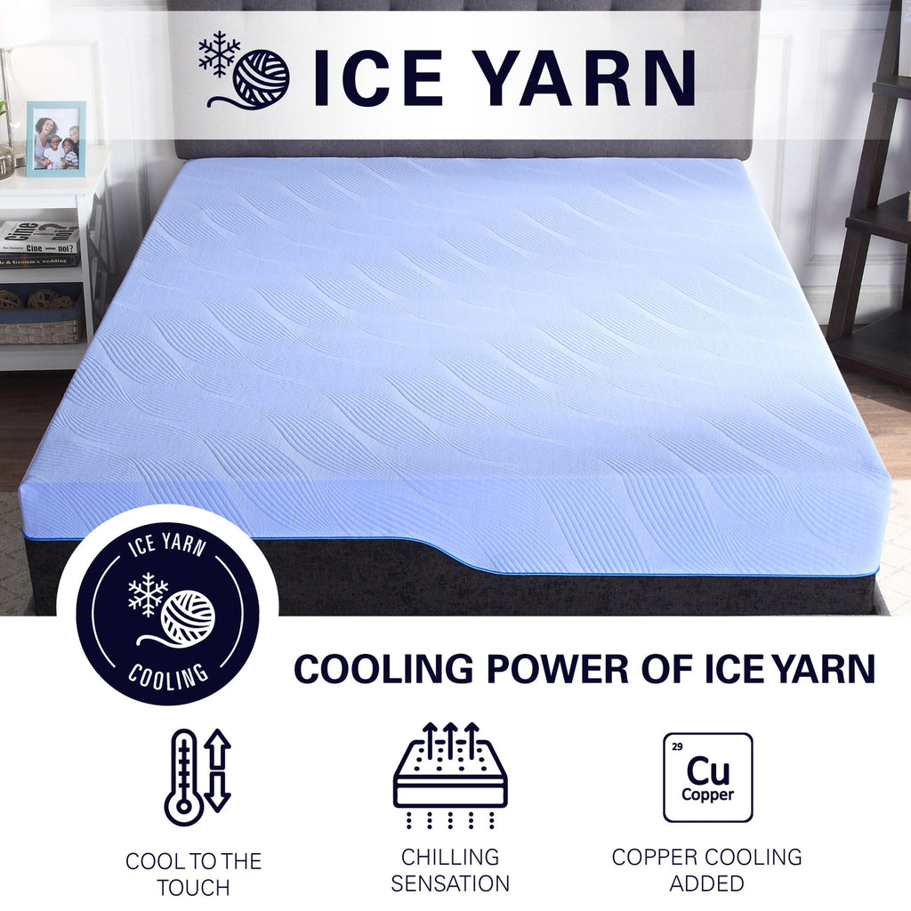 Bridgevine Home 12 Inch Refresh Hybrid Cooling GelCare Mattress