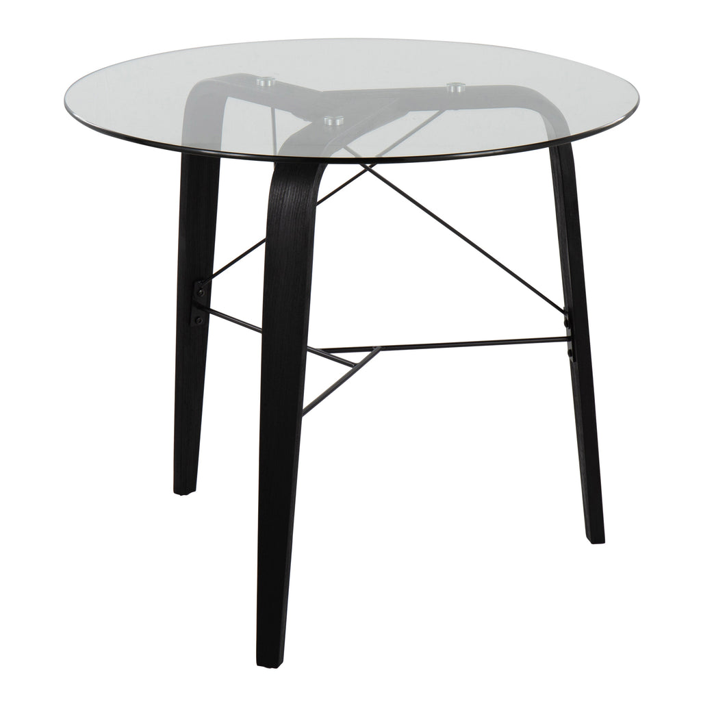 Mid-Century Modern Round Dinette Table