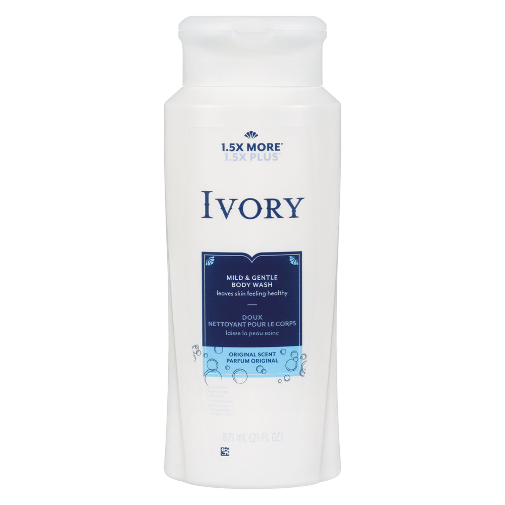 Ivory Mild & Gentle Body Wash, Original Scent, 21 oz