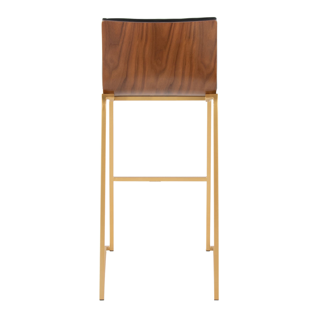 30" Contemporary Fixed-Height Barstool
