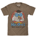 Mr. Owl How Many Licks? T-Shirt - Brown