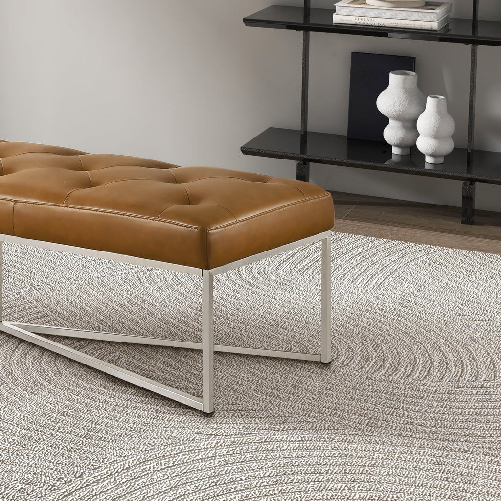 Harper Premium Leather Bench