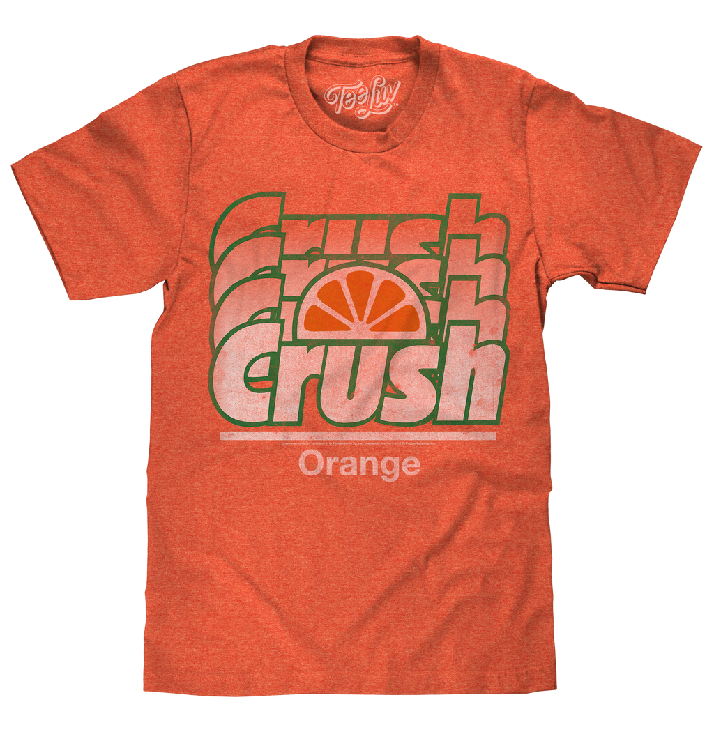 Crush Orange Drink T-Shirt - Orange