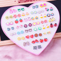 Children's Set Of Earrings For Little Girls - Girls