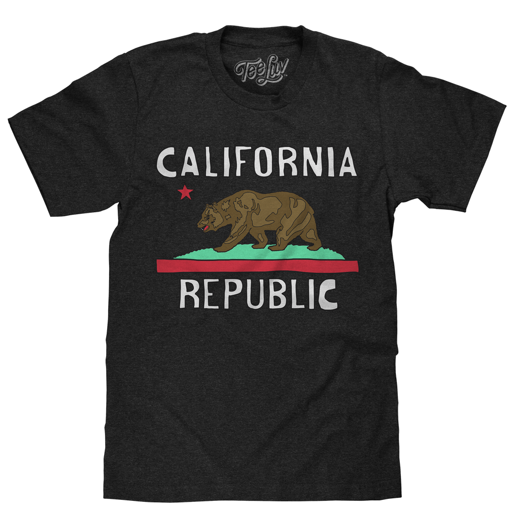 California Republic T-Shirt - Gray