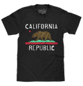 California Republic T-Shirt - Gray