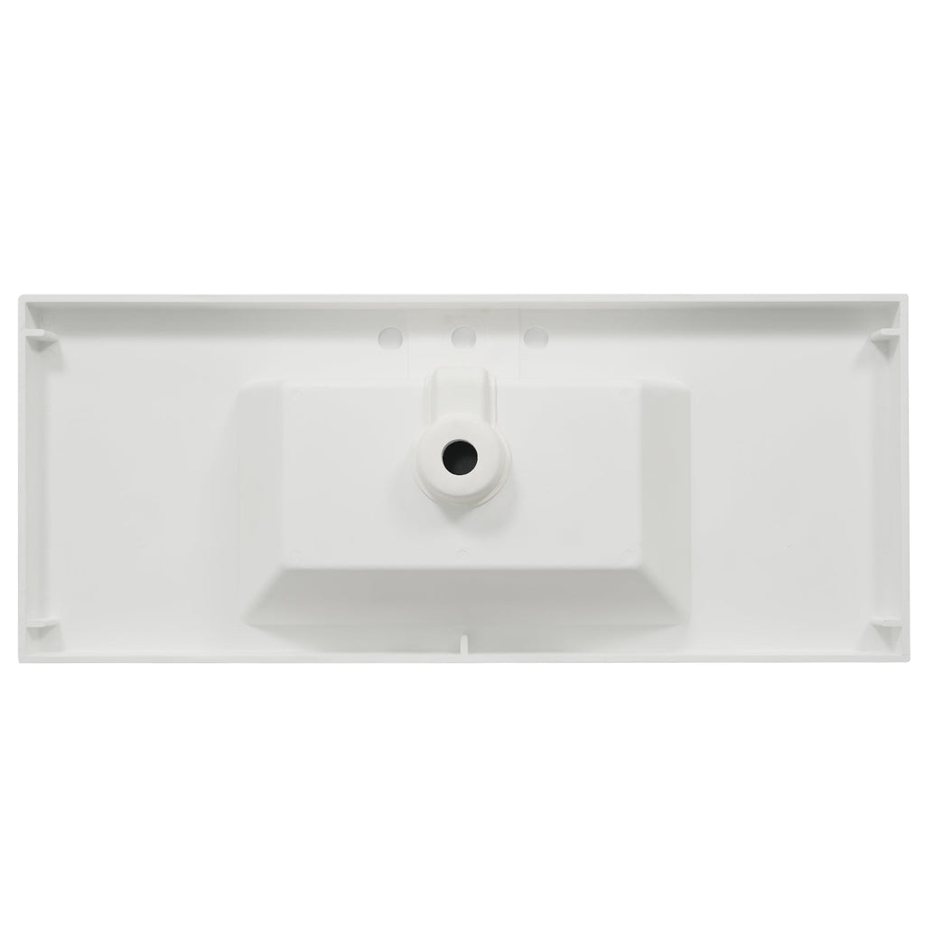 48" Resin Basin for Bathroom Vanity