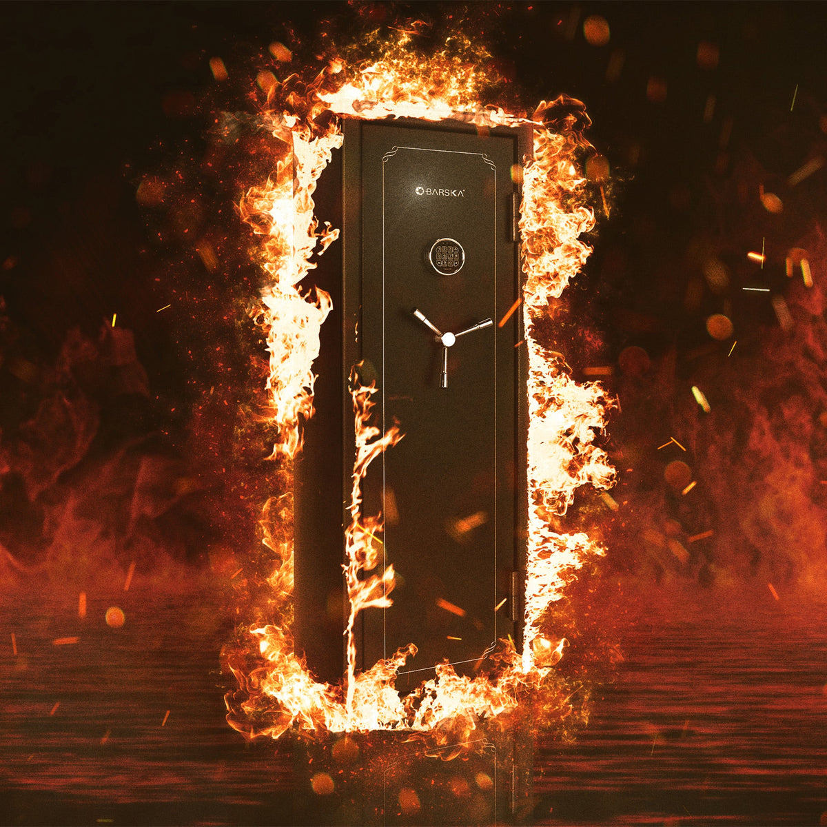 8.47 Cubic Ft Tall Fireproof Safe Vault