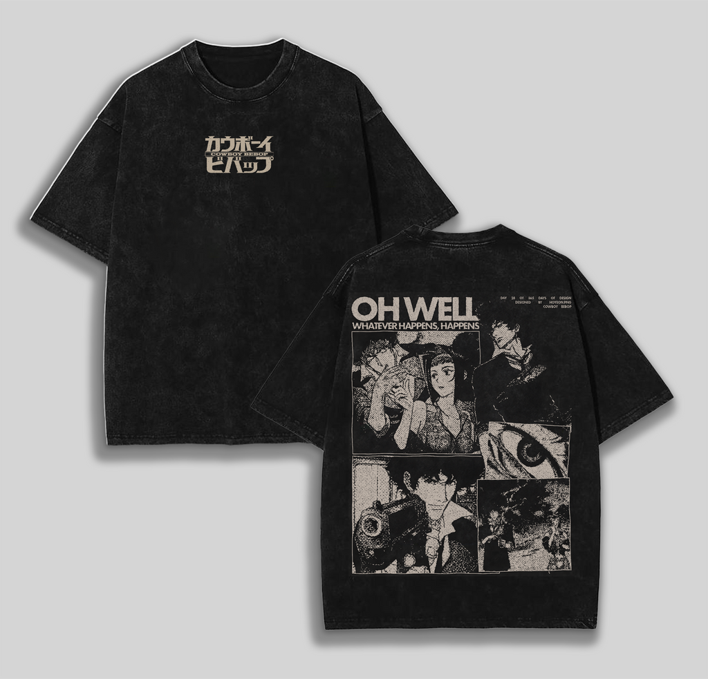 Cowboy Bebop Anime Double Printed Washed | SEP 4