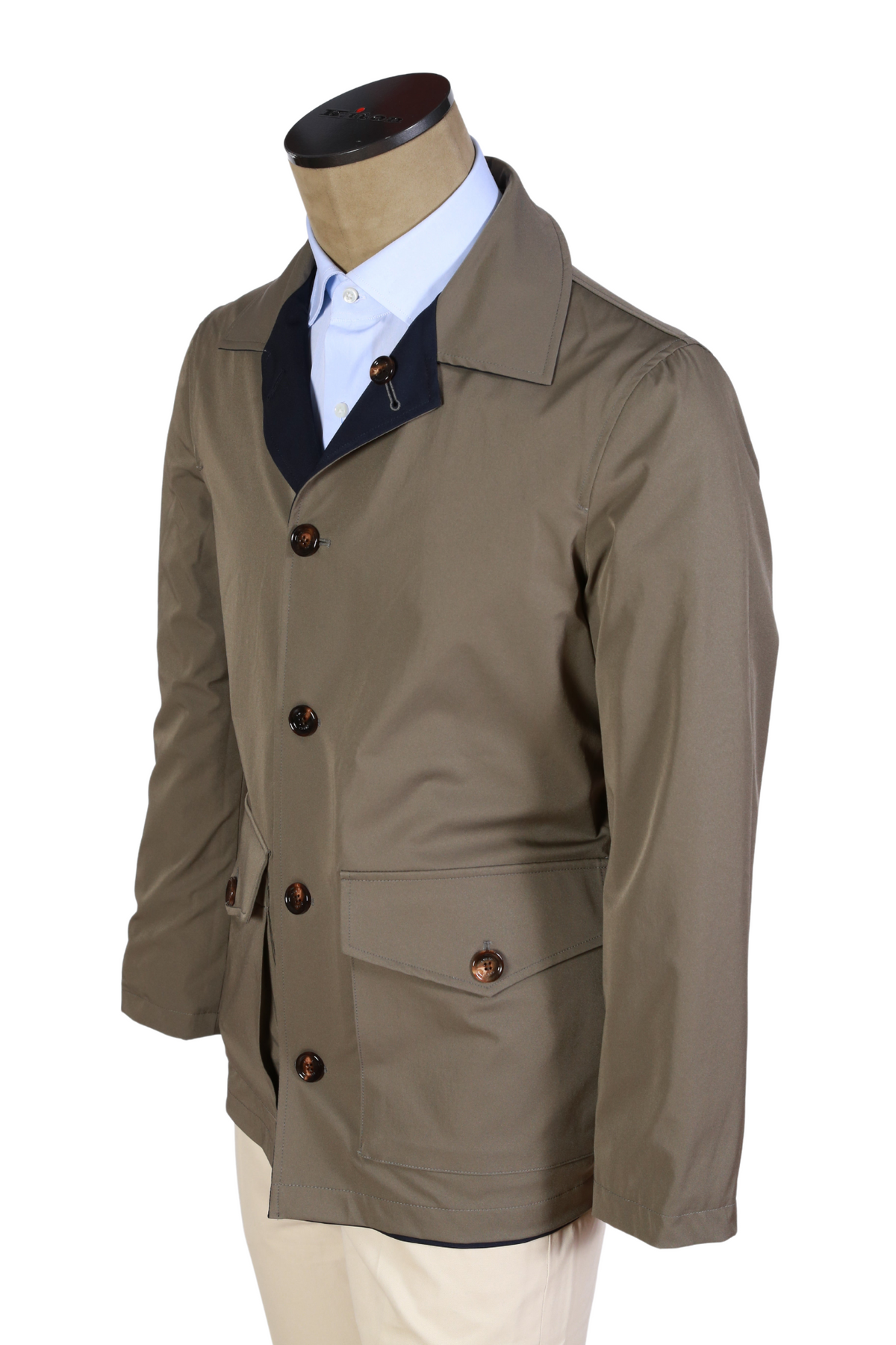 Kired by Kiton Nylon Reversible Jacket