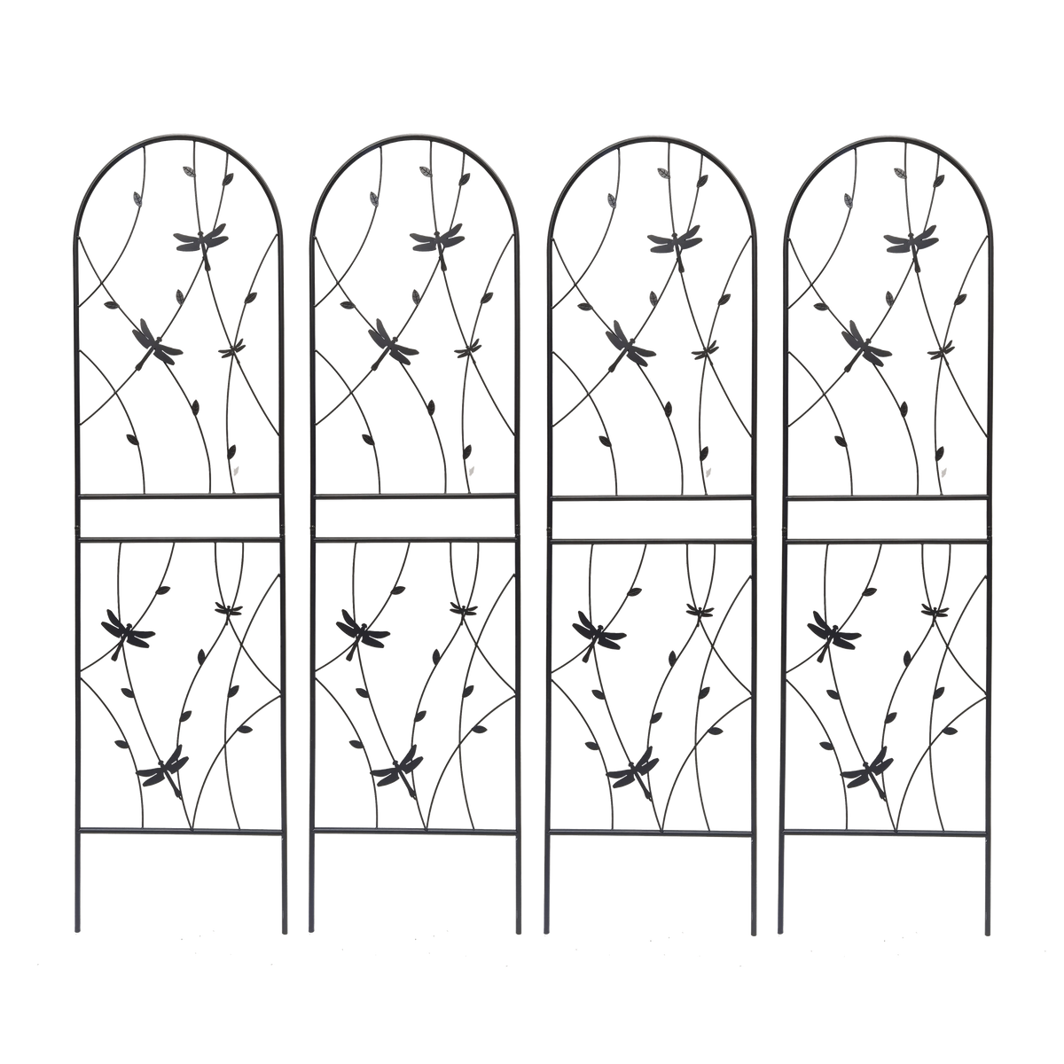 4 Pack Metal Garden Trellis 71" x 19.7"