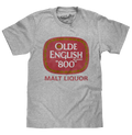 Olde English "800" Logo T-Shirt - Gray