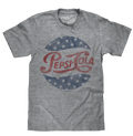 Pepsi Cola Stars T-Shirt - Gray