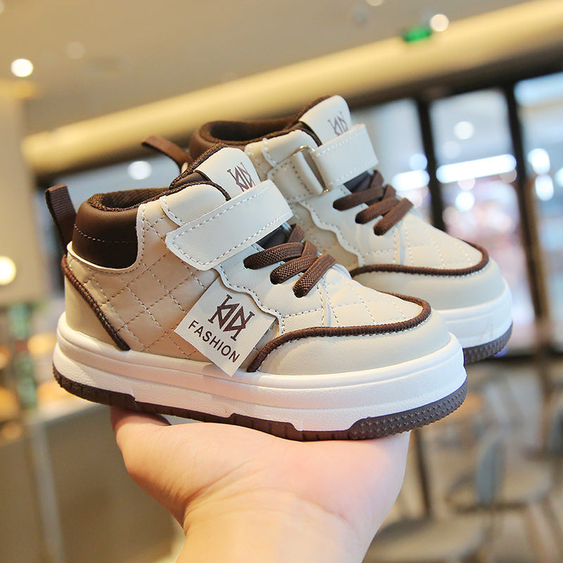 Children's Sports Shoes High-top Casual Sneakers
