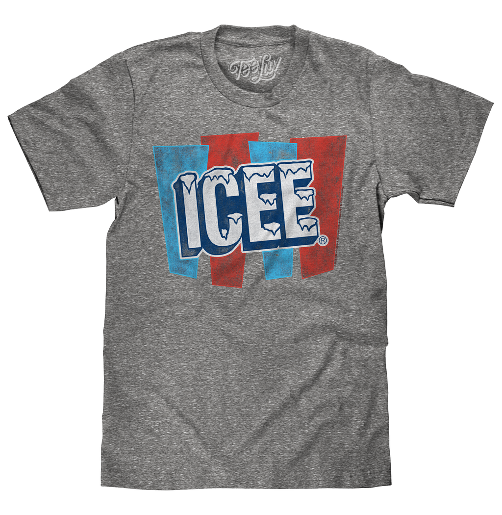 ICEE Faded Logo T-Shirt - Gray