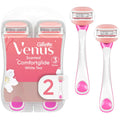 Gillette® Venus ComfortGlide Disposable White Tea Scented Razor, 2-Pack