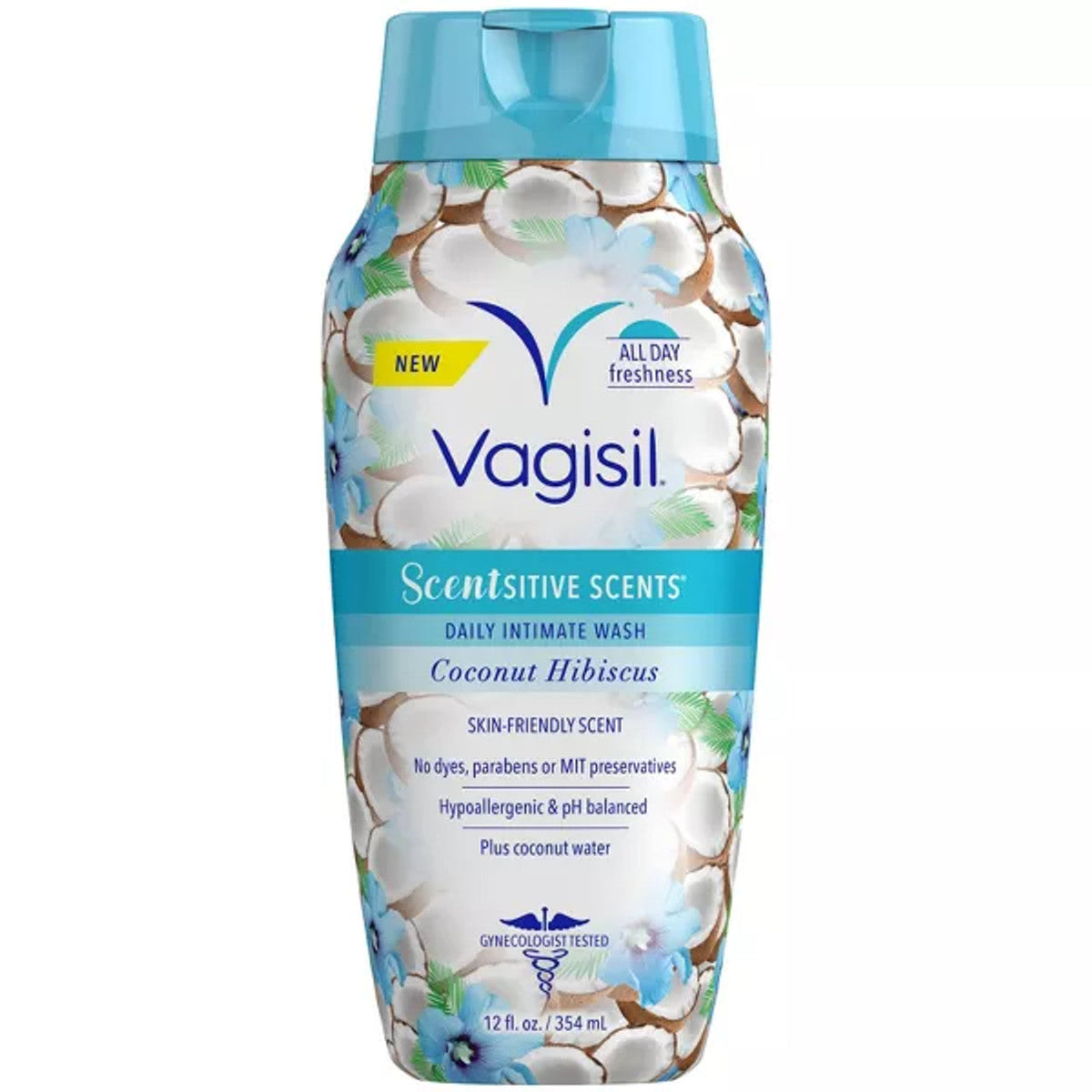 Vagisil® Scentsitive Scents® Coconut Hibiscus Daily Intimate Wash, 12 oz