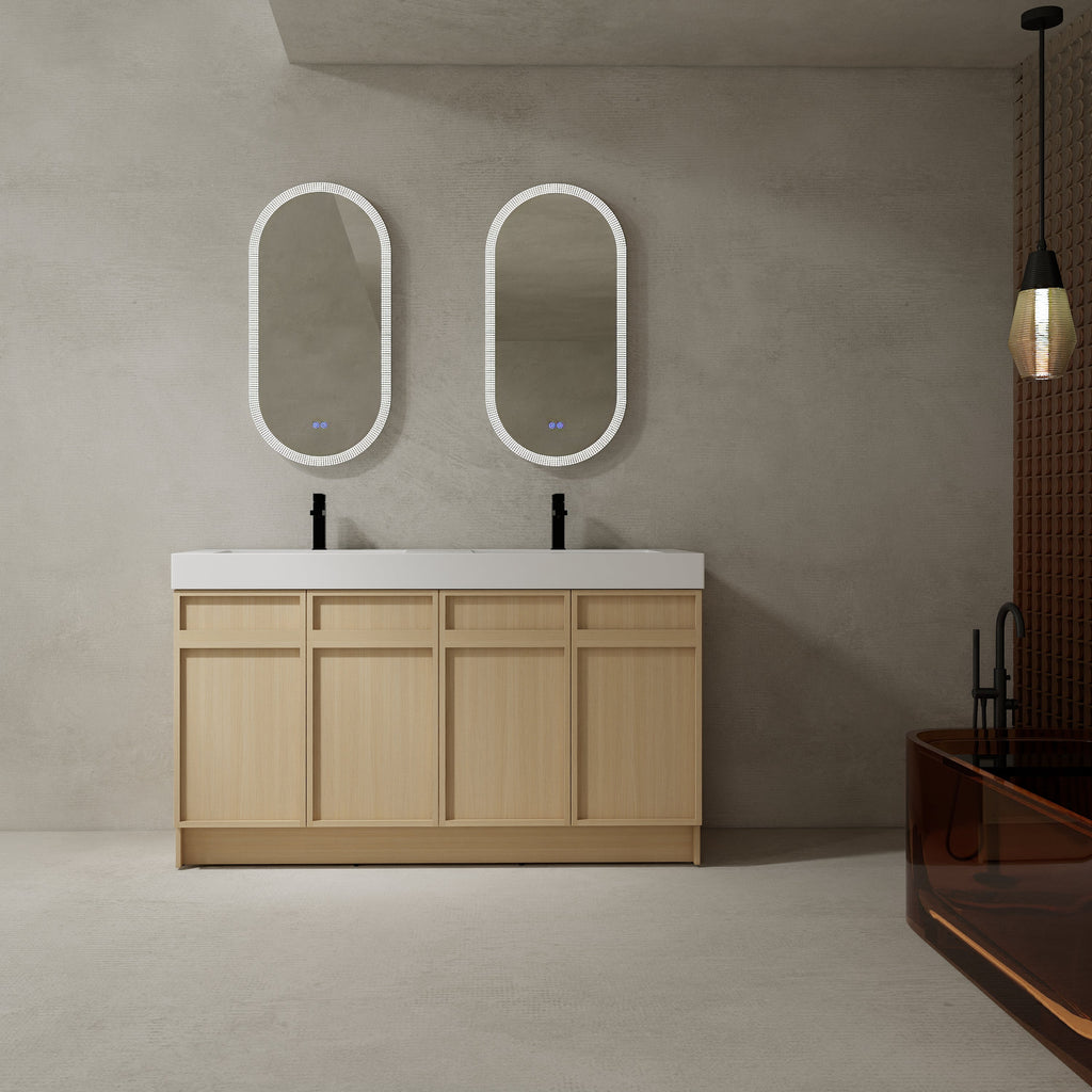 60" Freestanding Bathroom Vanity