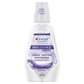 Crest 3D White Brilliance Alcohol Free Whitening Mouthwash Clean Mint 33.8 Fl Oz