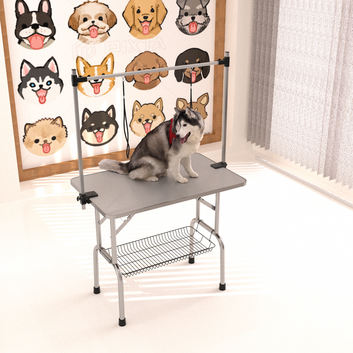 46" Folding Dog Pet Grooming Table