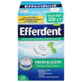 Efferdent® Minty Fresh & Clean Dental Appliance Cleanser Tablet, 126 EA