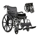 Folding Manual Transport Wheelchair