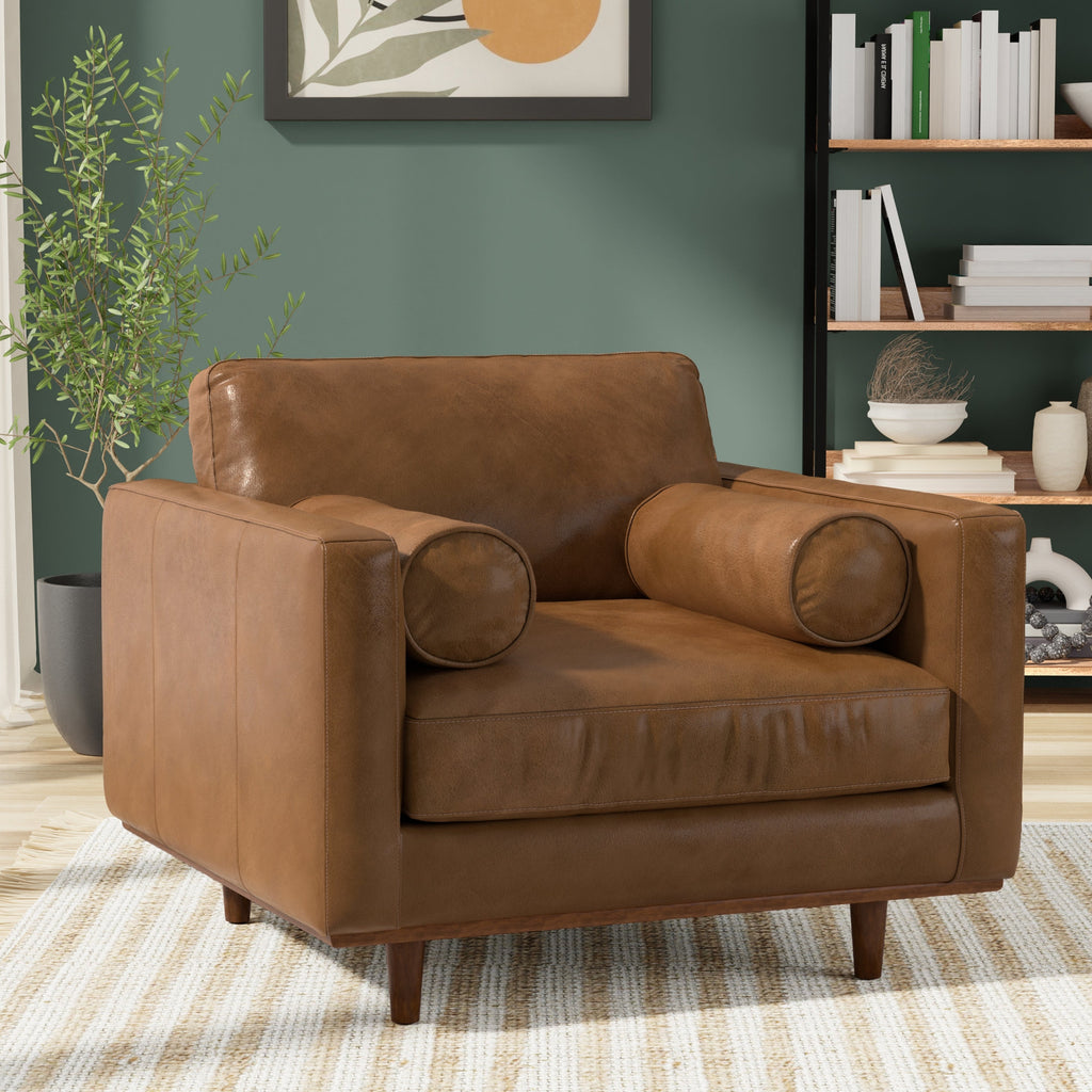 Morrison 42 Inch Wide Mid-Century Modern Arm Chair