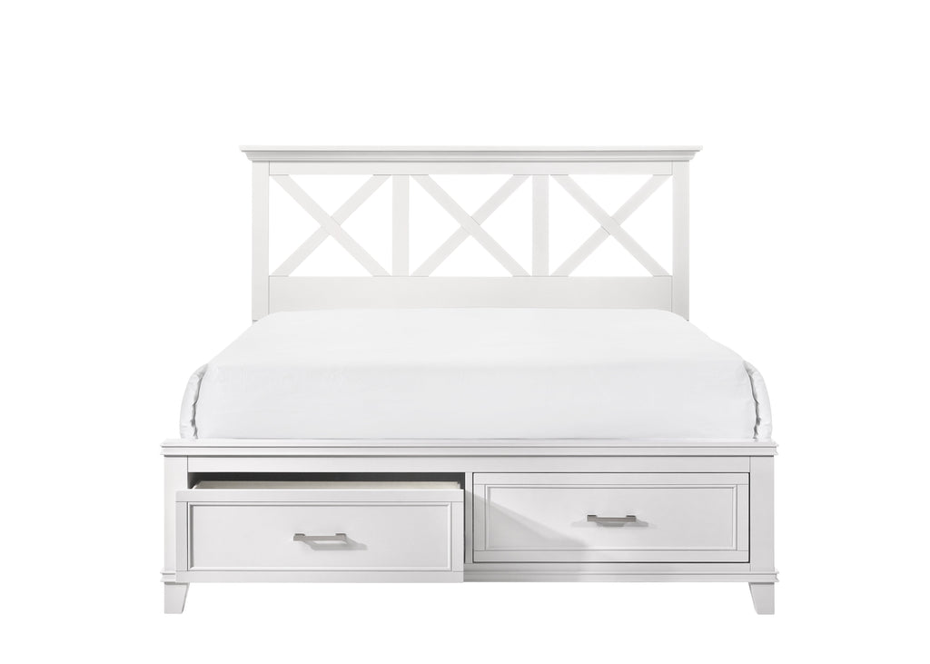 King X Storage Bed