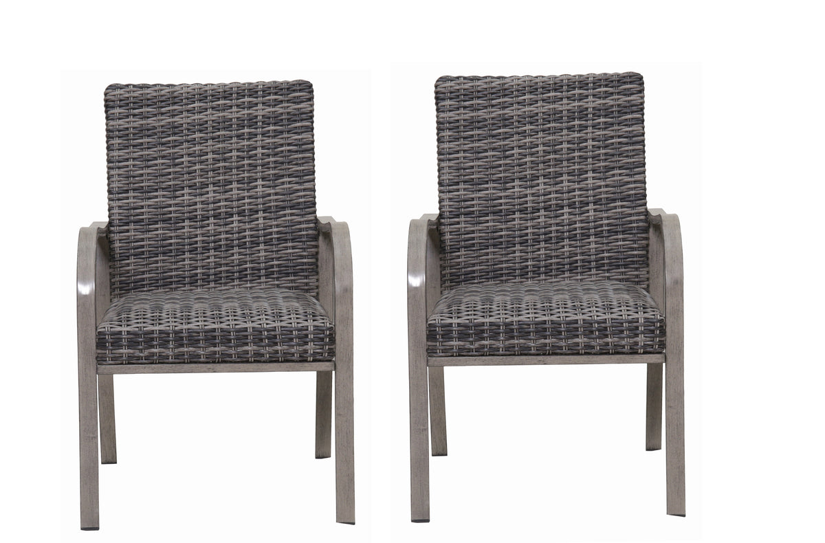 2PC Outdoor Dining Chair