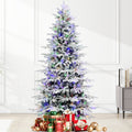 5FT PE+PVC Flocked Artificial Christmas Tree