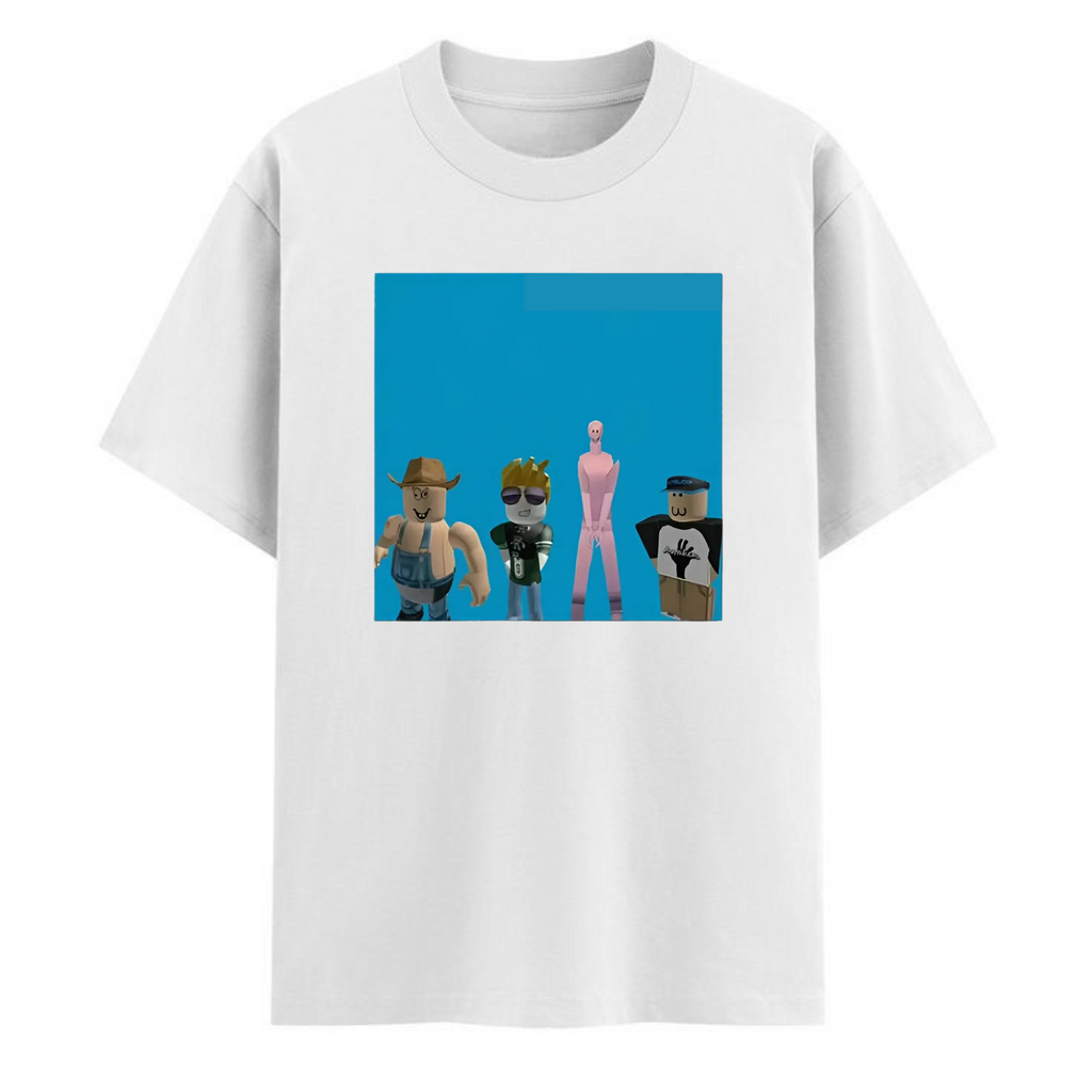 Funny Roblox T-Shirt – Fashion Cotton, Full Colors & Sizes, Unisex Gaming Graphic Tee