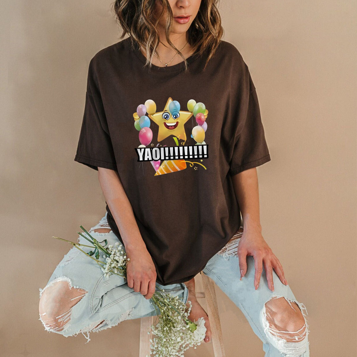 Gildan Pastel Yaoi T-Shirt - Soft Girl Aesthetic Apparel, Kawaii Charm & Drama