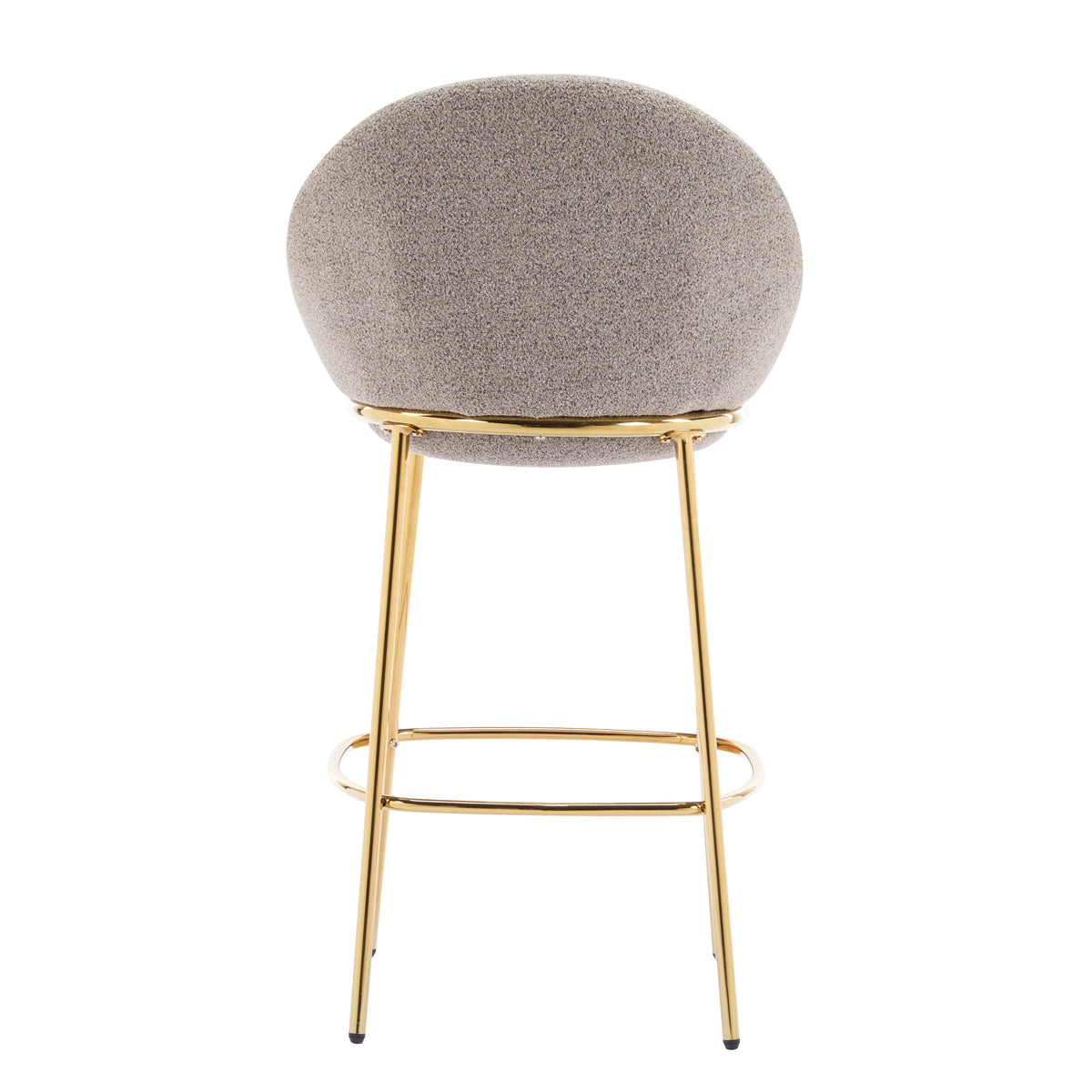 Celano Indoor Metal Upholstered Barstool