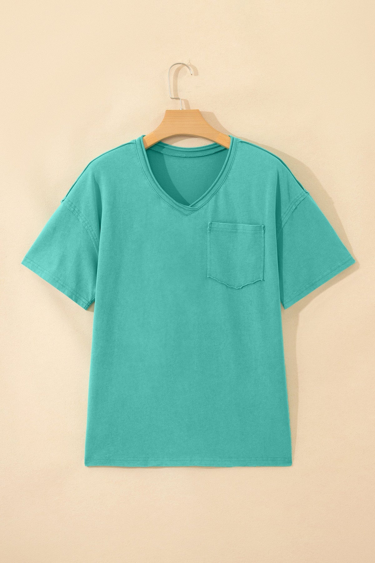 Solid Mineral Wash Short Sleeve T-Shirt