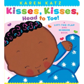 Kisses, Kisses, Head to Toe!: A Lift-The-Flap and Mirror Book - Board Book