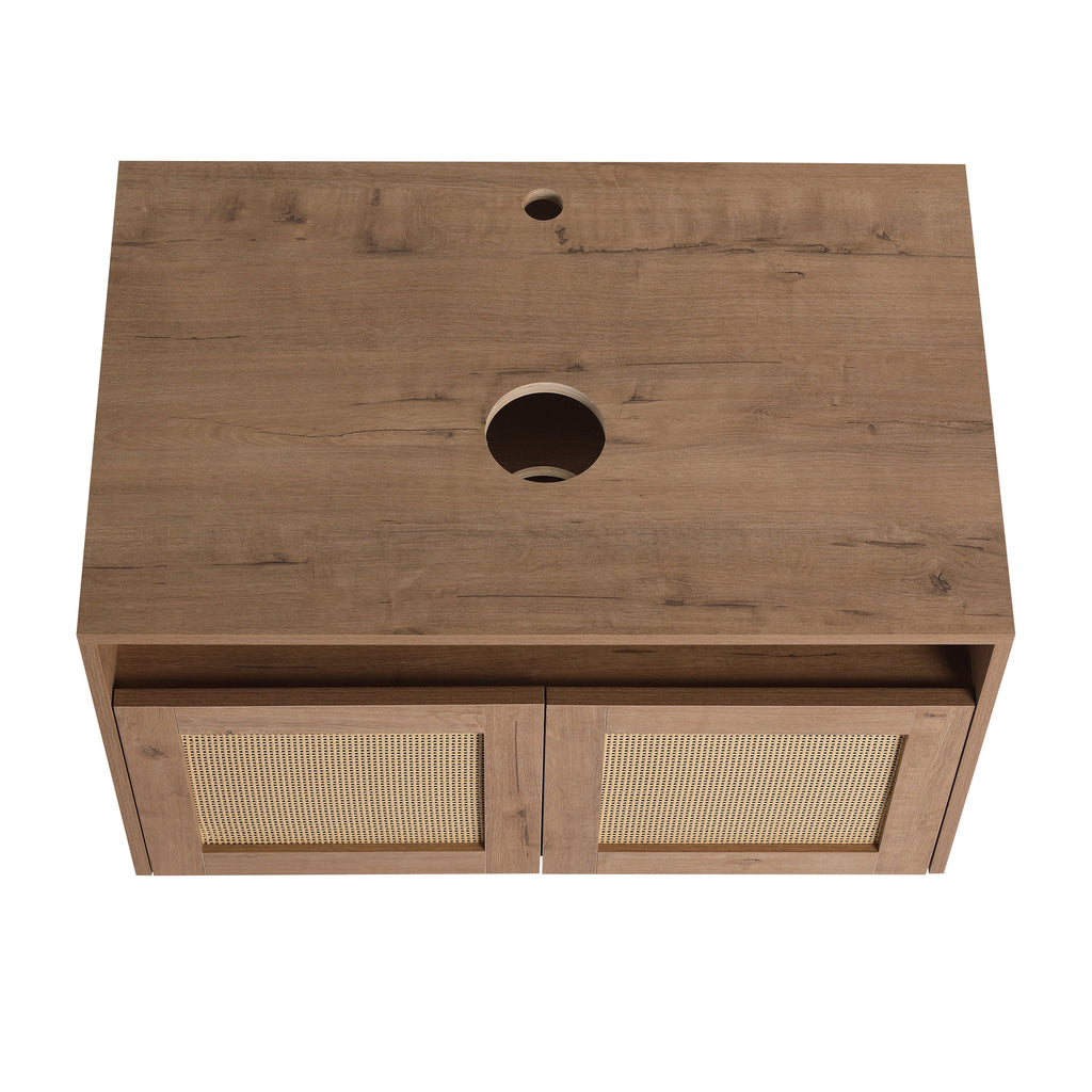 30" Bathroom Cabinet with 2 Soft Close Doors