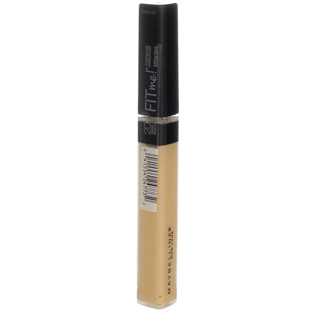 Maybelline Fit Me Liquid Concealer Makeup, Natural Coverage, Lightweight, Conceals, Covers Oil-Free, Cool Ivory (Packaging May Vary)