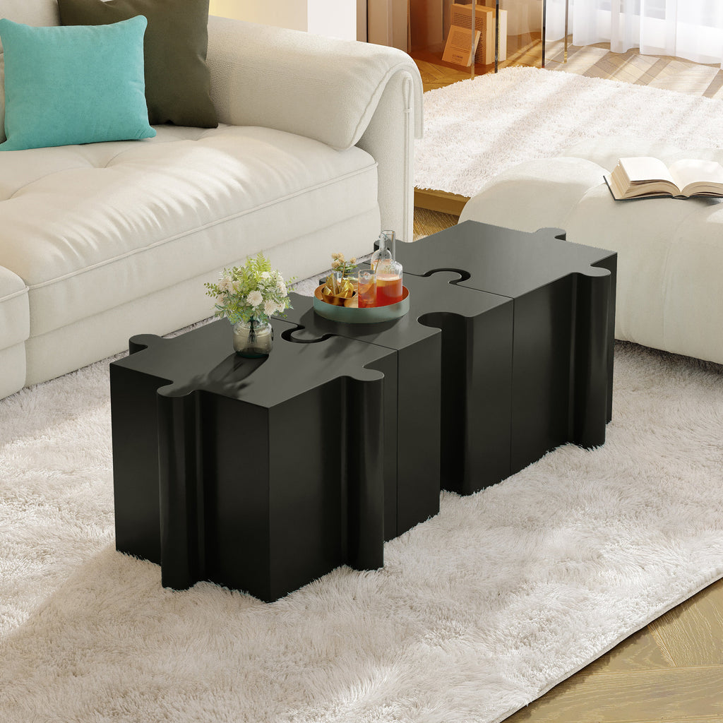 Puzzle Art Side Table