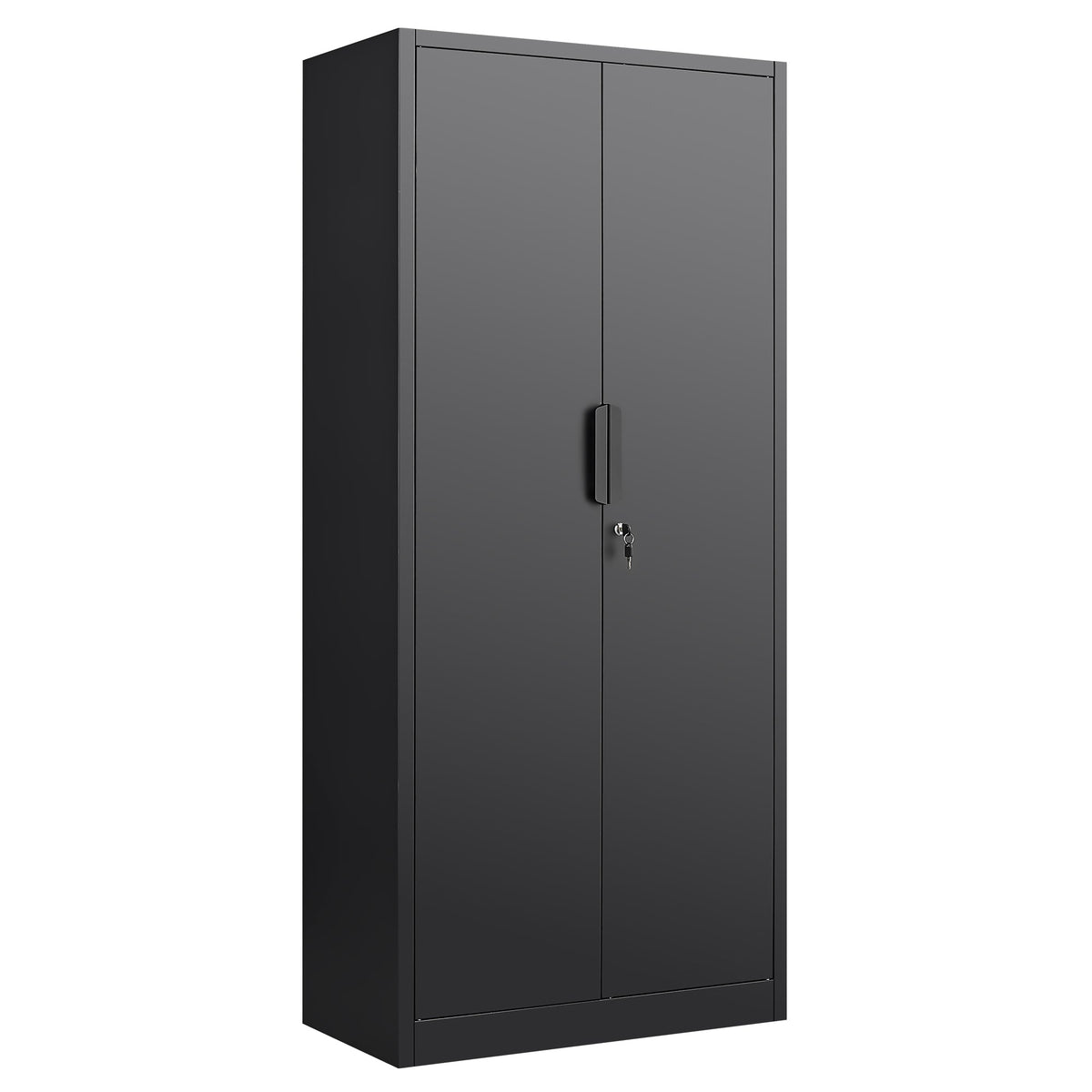 72-Inch 2-Door File Cabinet with Lock