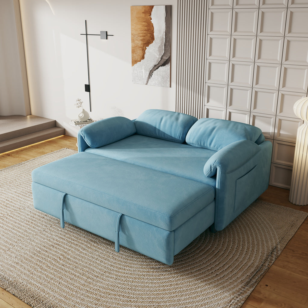 Sofa Showcase: 54" Velvet