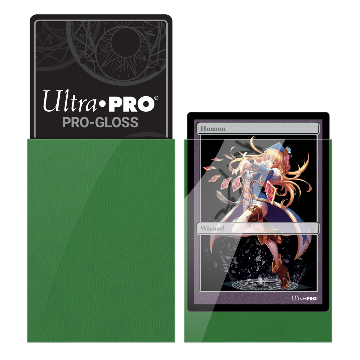 Ultra PRO: Small 60ct Sleeves - PRO-Gloss (Green)