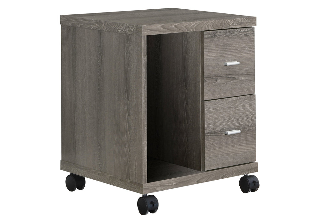 Rolling File Cabinet with Storage
