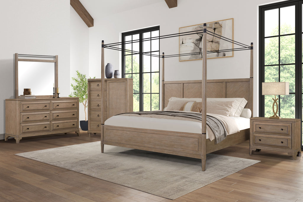 Modern 6 Drawer Dresser