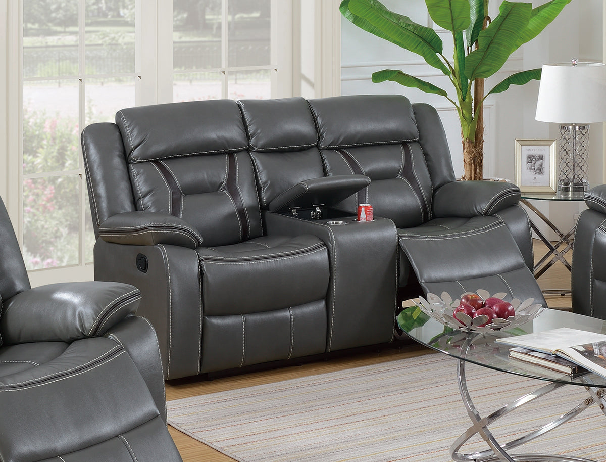 Modern Elegant Power Motion 2pc Living Room Set